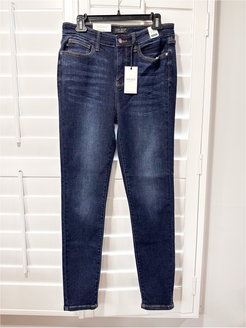Judy Blue High Waist Skinny Fit Jeans Women’s 9/29 Dark Wash Stretch NWT